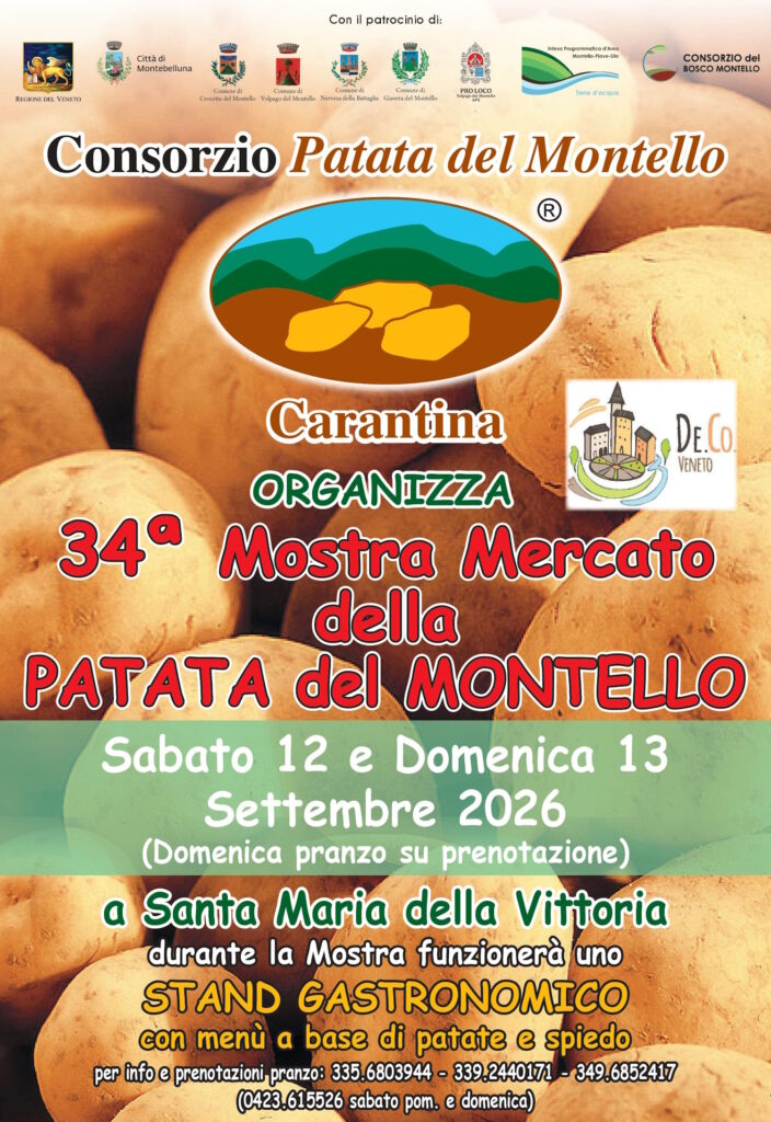 34ª Mostra Mercato della PATATA del MONTELLO